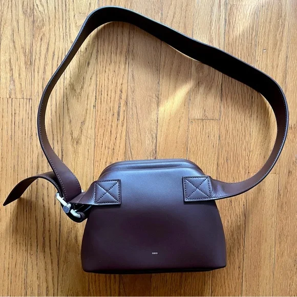 OSOI Brown Leather Crossbody Bag - Picture 3 of 6